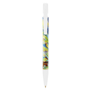 Stylo BIC® publicitaire | Media Clic Ecolutions® bille | KelCom Vert clair 1