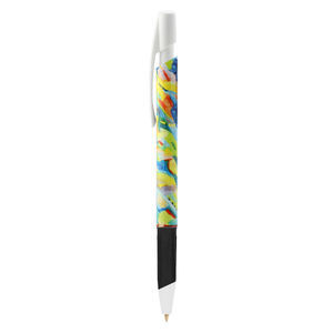 Stylo BIC® publicitaire | Media Clic Grip bille | KelCom Blanc