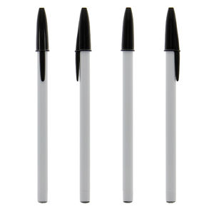 Stylo Bille BIC® Publicitaire | Stylo Personnalisé | KelCom White Black