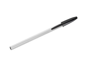 Stylo Bille BIC® Publicitaire | Stylo Personnalisé | KelCom White Black 1