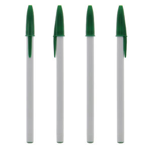 Stylo Bille BIC® Publicitaire | Stylo Personnalisé | KelCom White Green