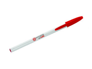 Stylo Bille BIC® Publicitaire | Stylo Personnalisé | KelCom White Red 2