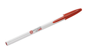 Stylo Bille BIC® Publicitaire | Stylo Personnalisé | KelCom White Red 3