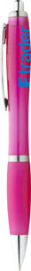 Stylo à bille Nash | Stylo personnalisable | KelCom Magenta 1