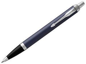 Stylo bille publicitaire | Parker® : IM | KelCom Bleu Argent 1