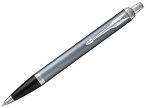 Stylo bille publicitaire | Parker® : IM | KelCom Gris Marine 1