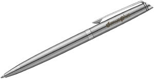 Stylo bille publicitaire | Waterman® : Hémisphère Acier | KelCom Argent 4