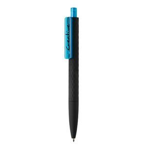 X3 STB | Stylo bille publicitaire | KelCom Bleu Noir 3