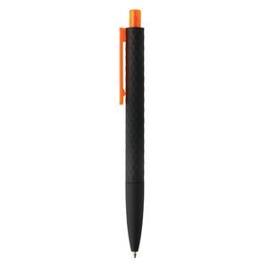 X3 STB | Stylo bille publicitaire | KelCom Orange Noir 2