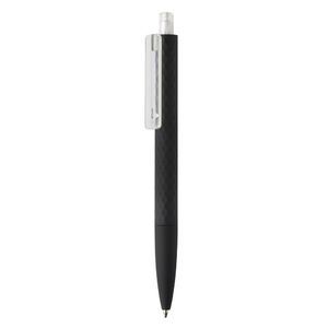 X3 STB | Stylo bille publicitaire | KelCom Transparent Noir