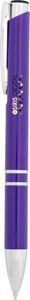 Stylo bille en plastique ABS Moneta | Stylo publicitaire | KelCom Violet 1