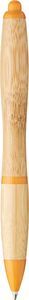 Stylo bille en bambou Nash | Stylo publicitaire | KelCom Naturel 3