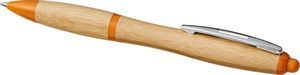 Stylo bille en bambou Nash | Stylo publicitaire | KelCom Naturel 4