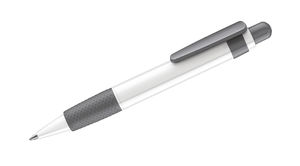 Big Pen Basic | Stylo bille publicitaire | KelCom Blanc Gris Clair