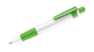 Big Pen Basic | Stylo bille publicitaire | KelCom Blanc Vert Clair
