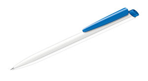 Dart Basic | Stylo bille publicitaire | KelCom Blanc Bleu