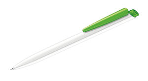 Dart Basic | Stylo bille publicitaire | KelCom Blanc Vert Clair