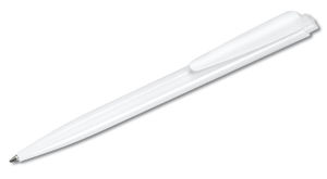 Dart Polished | Stylo bille publicitaire | KelCom Blanc