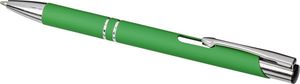 Stylo bille doux au toucher Moneta | Stylo publicitaire | KelCom Vert 4