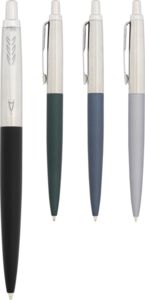 Stylo bille Jotte chrome | Stylo publicitaire | KelCom Bleu 5