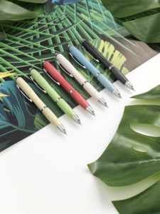 Stylo bille en paille de blé Nash | Stylo publicitaire | KelCom Vert 6