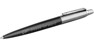 Stylo bille publicitaire | Parker® : Bond Street CT Jotter | KelCom Noir Argent 1