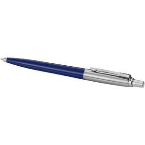 Stylo bille publicitaire | Parker® : Jotter Plastique | KelCom Bleu Argent 1