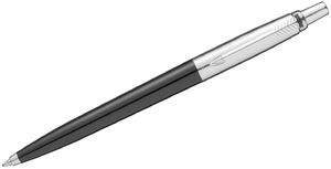 Stylo bille publicitaire | Parker® : Jotter Plastique | KelCom Noir Argent 4