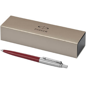 Stylo bille publicitaire | Parker® : Jotter Plastique | KelCom Rouge Argent