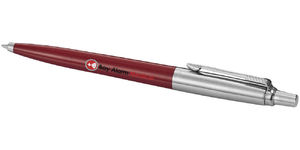 Stylo bille publicitaire | Parker® : Jotter Plastique | KelCom Rouge Argent 2