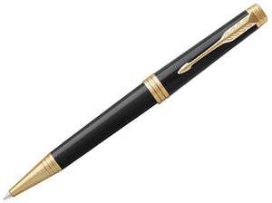 Stylo bille publicitaire | Parker® : Premier | KelCom Noir Doré 2