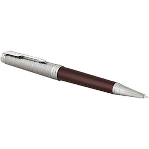 Stylo bille publicitaire | Parker® : Premier | KelCom Rouge Argent