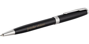 Stylo bille publicitaire | Parker® : Sonnet | KelCom Noir Chrome 1