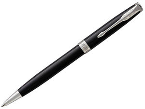 Stylo bille publicitaire | Parker® : Sonnet | KelCom Noir Chrome 2