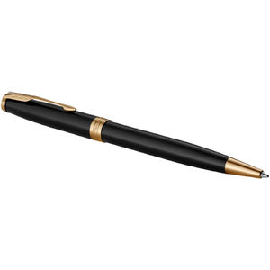 Stylo bille publicitaire | Parker® : Sonnet | KelCom Noir Doré