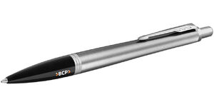 Stylo bille publicitaire | Parker® : Urban Argent | KelCom métal 2