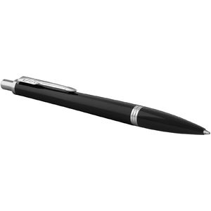 Stylo bille publicitaire | Parker® : Urban Argent | KelCom Noir Argent