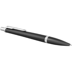 Stylo bille publicitaire | Parker® : Urban Argent | KelCom Noir Chrome