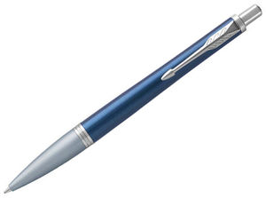 Stylo bille publicitaire | Parker® : Urban Premium | KelCom Bleu Argent 2