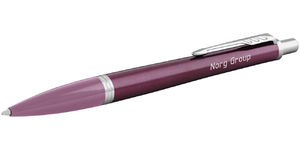 Stylo bille publicitaire | Parker® : Urban Premium | KelCom Violet Argent 1