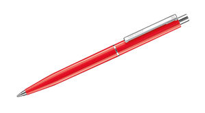 Point Polished | Stylo bille publicitaire | KelCom Rouge clair