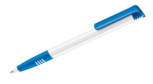 Super Hit Basic SG | Stylo bille publicitaire | KelCom Blanc Bleu