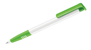 Super Hit Basic SG | Stylo bille publicitaire | KelCom Blanc Vert Clair