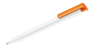 Super Hit Basic | Stylo bille publicitaire | KelCom Blanc Orange