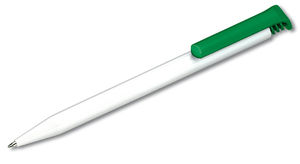 Super Hit Basic | Stylo bille publicitaire | KelCom Blanc Vert