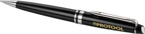 Stylo bille publicitaire | Waterman® : Expert | KelCom Noir Argent 3