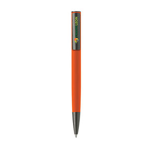 Jagger Acier | Stylo bille publicitaire | KelCom Orange 3