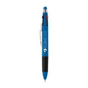 Quattro Softy Multi | Stylo bille publicitaire | KelCom Bleu ciel