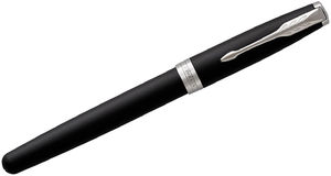 Stylo plume publicitaire | Parker® : Sonnet | KelCom Noir Chrome