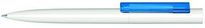 Stylo headliner Polished | Stylo publicitaire | KelCom Blanc Bleu